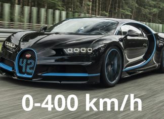 BUGATTI : Un nouveau record pour la Chiron !