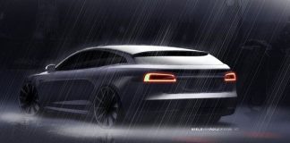 Un break Tesla Model S commandé par un collectionneur