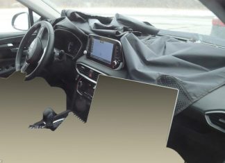 L’intérieur du Hyundai Santa Fe débusqué !