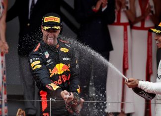Daniel Ricciardo s’impose à Monaco