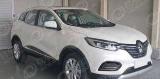Le Renault Kadjar restylé surpris en Chine
