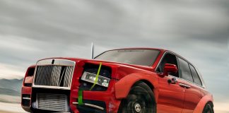 Le Rolls Royce Cullinan métamorphosé pour drifter !