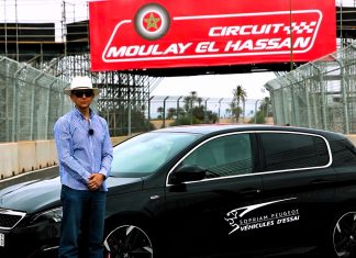 Essai Peugeot 308 Gti sur le circuit de Marrakech