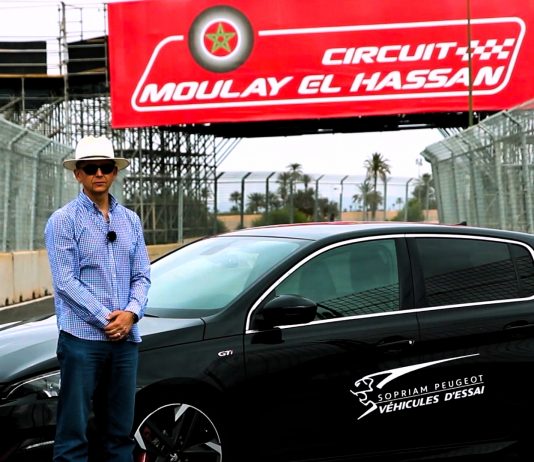 Essai Peugeot 308 Gti sur le circuit de Marrakech