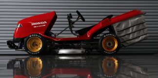 HONDA promet de tondre la pelouse à 240 km/h !