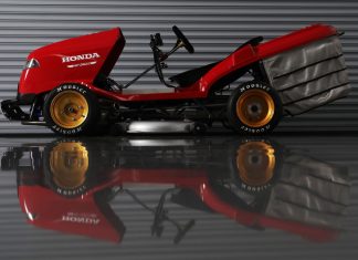 HONDA promet de tondre la pelouse à 240 km/h !