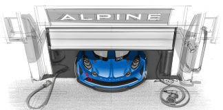 Une Alpine AS110 plus sportive