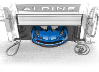 Une Alpine AS110 plus sportive