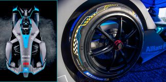 Michelin allège les monoplaces GEN2 de la Formule E