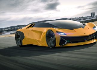 Concept Lamborghini VEGA du designer Grigory Butin