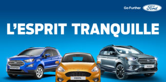 “ESPRIT TRANQUILLE” : l’offre exclusive de FORD Maroc