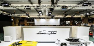 Le Pôle Storico de Lamborghini s’expose au salon Rétromobile Paris 2022