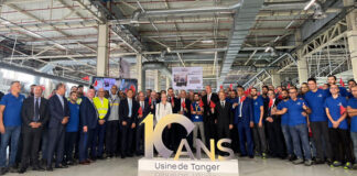 Renault Group souffle les 10 bougies de son usine de Tanger