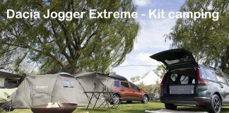 DACIA – Nouvelles finitions EXTREME et PACK SLEEP (Kit Campeur) pour le Jogger