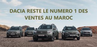 DACIA Maroc toujours sur les 3 cubes du podium des ventes sur le Royaume