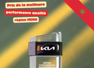 Kia Maroc sacré champion de la qualité dans la région MENA pour la 2ème année consécutive