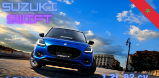 Suzuki Swift Micro-Hybride : La ville à portée de main, l’efficience en plus, disponible au Maroc