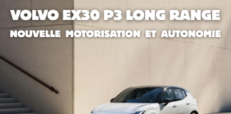 Nouveau Volvo EX30 P3 Long Range : L’autonomie et l’efficience au cœur de la gamme