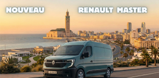 Nouveau Renault Master au Maroc : Le fourgon de référence fait peau neuve et ouvre son carnet de commandes Nouveau Renault Master sur la route au Maroc, un véhicule utilitaire repensé avec le design Aerovan.