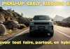 Geely Maroc : Une entrée de plain-pied sur le marché des pick-up avec l’inédit Riddara RD6 hybride rechargeable