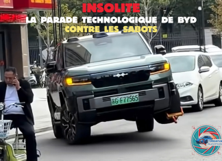 Insolite : quand le BYD Bao 8 lève la patte pour déjouer un sabot de stationnement